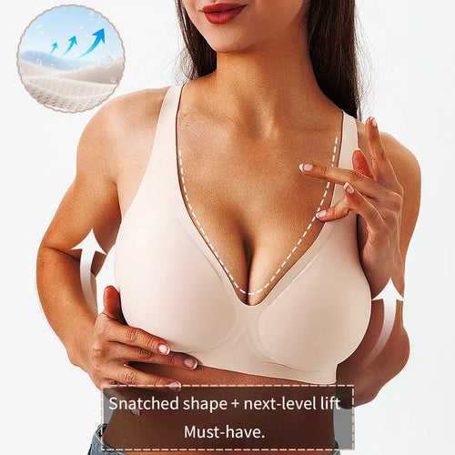 LemonSilk Women's Wireless Comfortable Push Up Bra (Pack of 3)