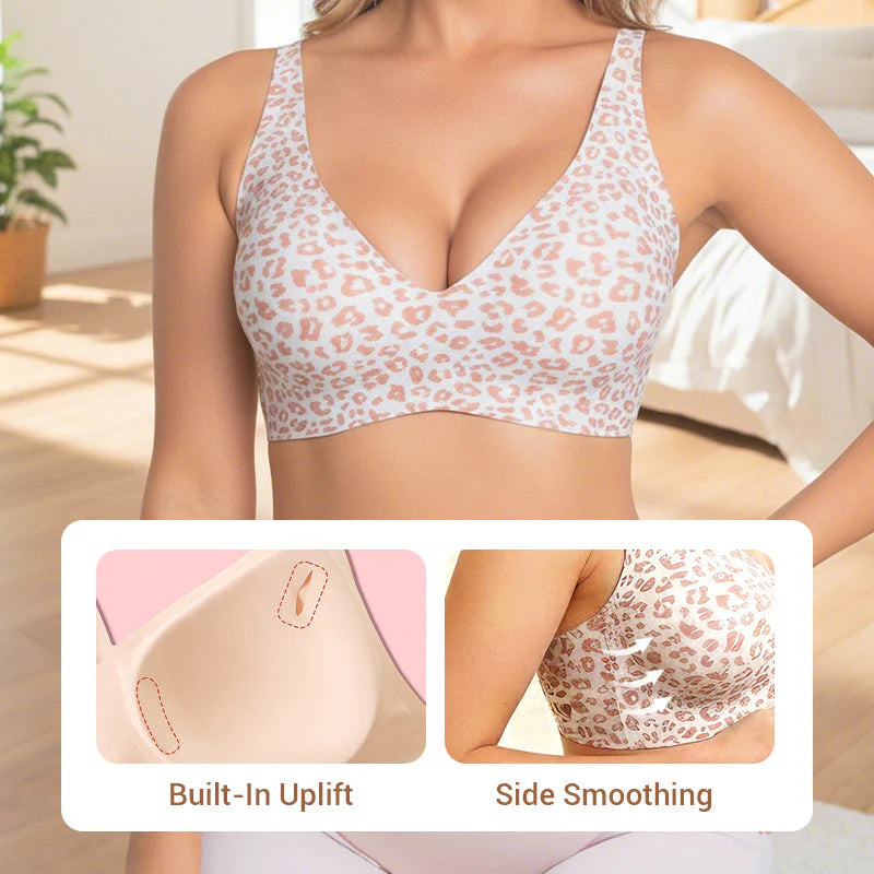 Leopard Jelly Wireless Women Comfortable Wireless Bras(Pack of 3)